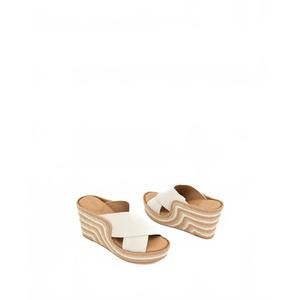 NEW GENTLE SOULS women's porto wedge in stone nubuck
